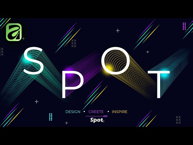Create This INSANE 3D Wireframe Text Effect | Affinity