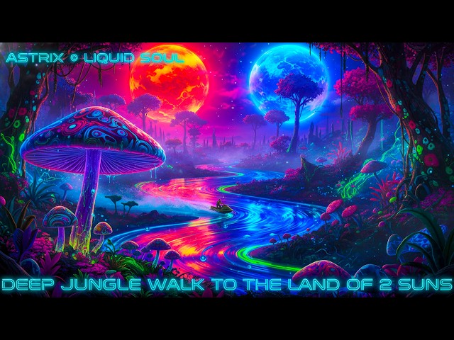 Deep Jungle Walk to the Land of 2 Suns 🍄 Psychedelic Trance 2026 (Astrix & Liquid Soul Mix)