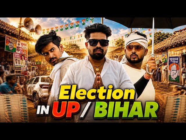 Election In UP / BIHAR 👍😅 || Progress Boy #comedy #funny #explore #progressboy