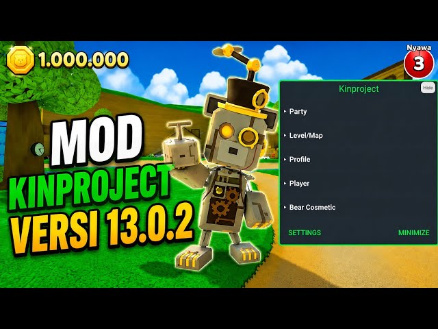 HOW TO DOWNLOAD & INSTALL SUPER BEAR ADVENTURE KINPROJECT MOD VERSION 13.0.2