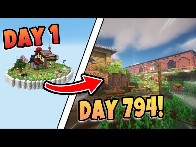 It Took me 2 YEARS To 100% ATM9 To The Sky!