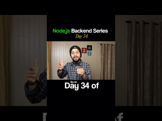 req.body Undefined Error Explained & Fixed | express.json() | Node.js Backend Series✅💻❤️