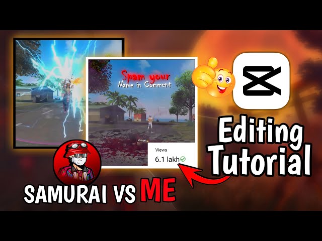 Samurai VS Tgr Nrz Editing Tutorial 🤯 | @NRZ