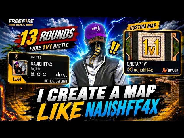 How To Create 1v1 Only Headshot Craftland In Free Fire | Create / Make Unlimited Gloo Wall Craftland