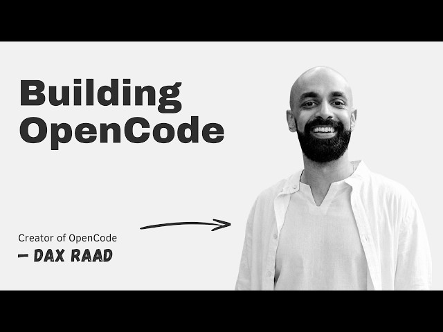 Building OpenCode with Dax Raad