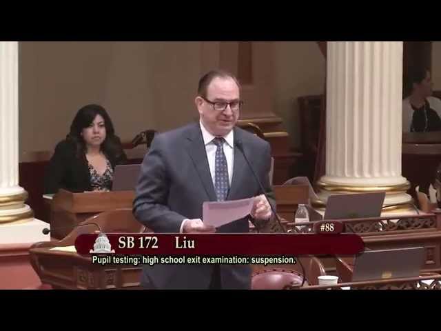 Huff Opposes End to High School Exit Exams
