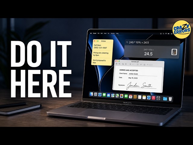 Your Mac Has a Better Way to Handle These Everyday Jobs