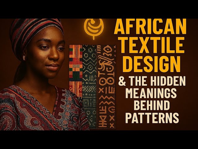 African Textile Design & The Hidden Meanings Behind Patterns: Symbols, Stories & Style #Textile #fyp