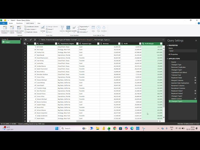 Data Cleaning using Power Query Basics   1