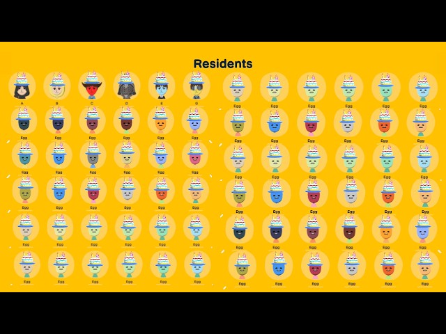 ¿Qué pasa si los 70 Miis cumplen años el mismo día en Tomodachi Life? 🎂🎉🎁
