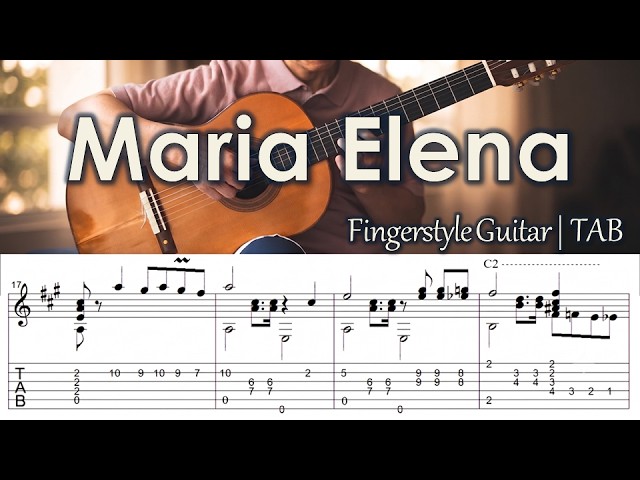 Maria Elena - Fingerstyle Guitar | TAB