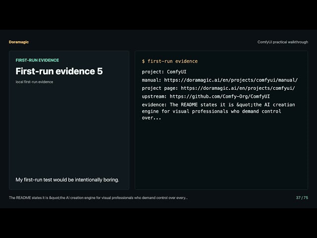 ComfyUI Practical Walkthrough: What to Try First, Fast
