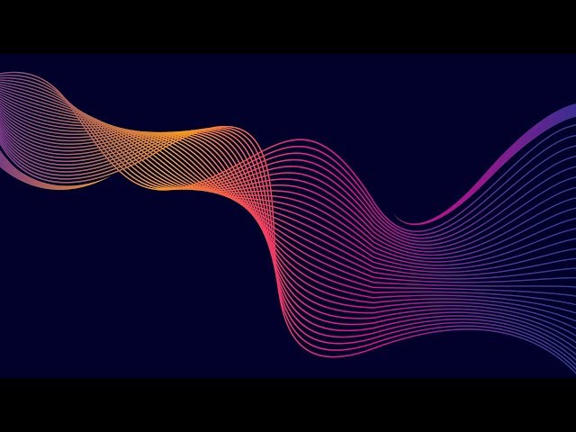 Wavy Line Art - Corel Draw Tutorial