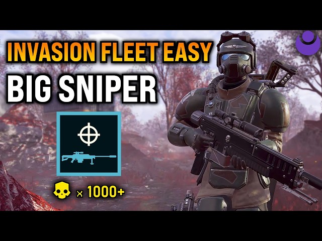 Helldivers 2 - AMR makes the Invasion Fleet EASY! Super Helldive (SOLO full clear)
