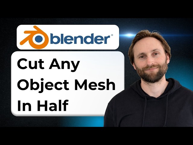 How to Cut Any Object Mesh in Half in Blender [2026 Guide]