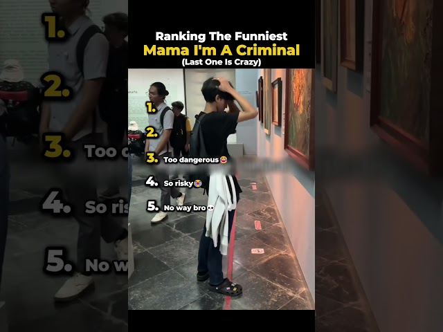 Ranking Funniest MAMA I'm a Criminal (part 7)