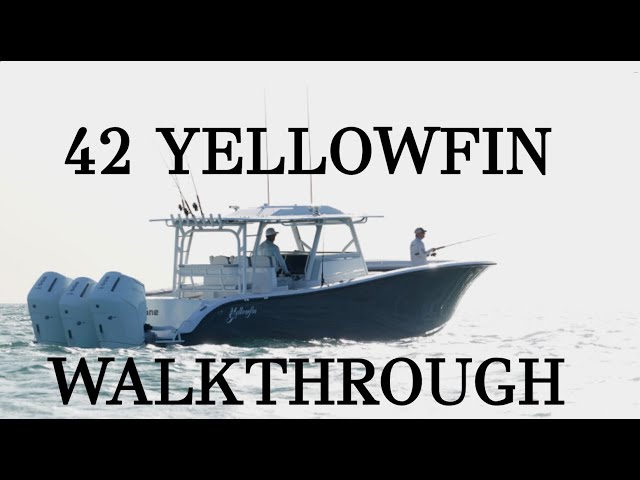 42 Yellowfin w/ Triple 600 HP Mercs | Walkthrough