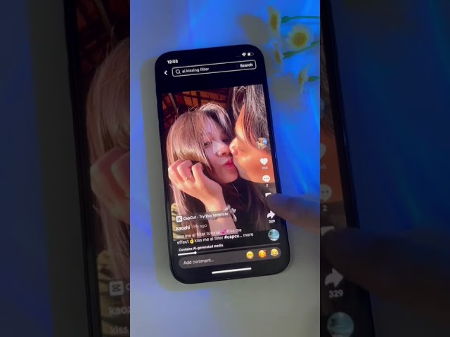 kiss me ai filter tutorial Kiss me effect #capcut #capcutforus... #Shorts #xwxw298