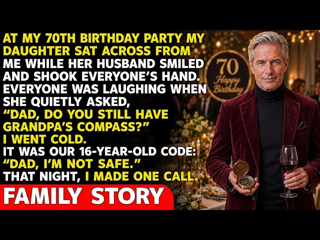 At My 70Th Birthday Party, My Daughter Asked About Grandpa's Compass — It Was Our Secret Code For