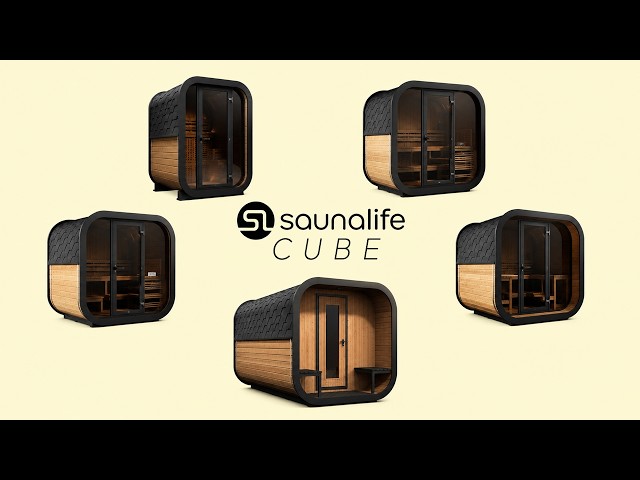 SaunaLife Cube Sauna Series — Full Lineup Walkthrough