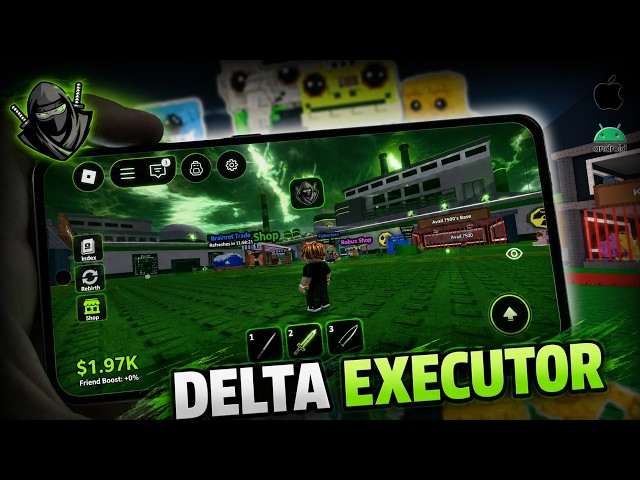 Delta Executor Mobile – Roblox Executor - APK iOS & Android - Tutorial MOBILE INSTALL 2026