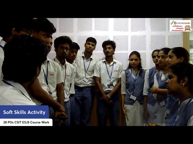 28 POs CSIT Soft Skills Activity as part of ESJS Course (CH-3) (21/09/26)