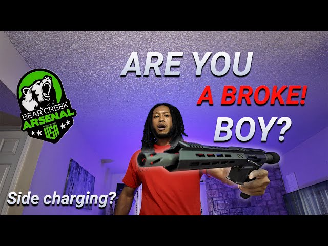 IS IT CRAZY that the BCA 12.5 SIDE CHARGING AR15 is A Game Changer?