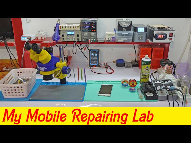 Introduction to all mobile phone repairing tools & Equipment’s in Mobile Phone Repairing Lab