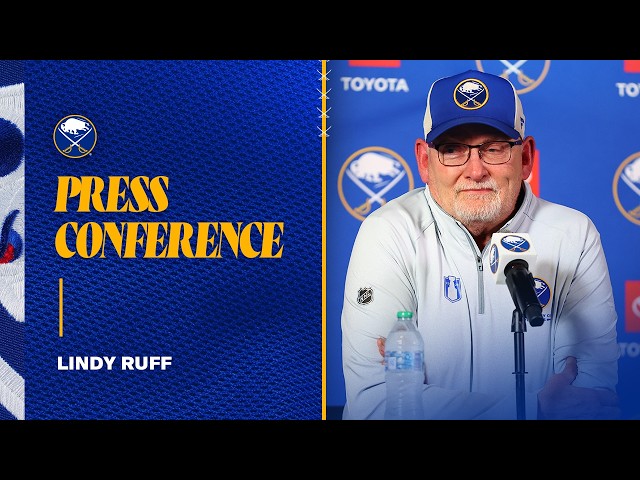«Honrado por la oportunidad» | Lindy Ruff tras firmar una extensión de contrato de dos años | Buf...
