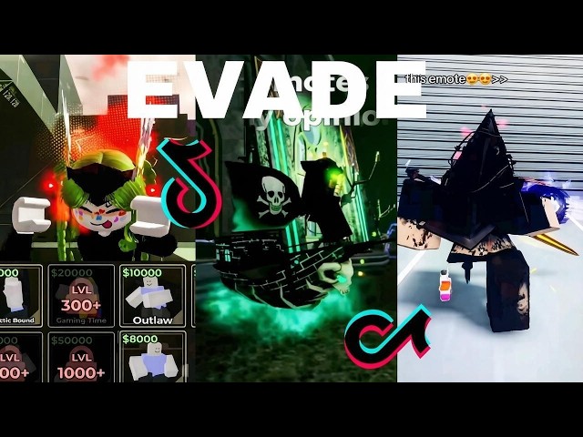 Epic Roblox Evade TikTok Clips You Can't Miss!