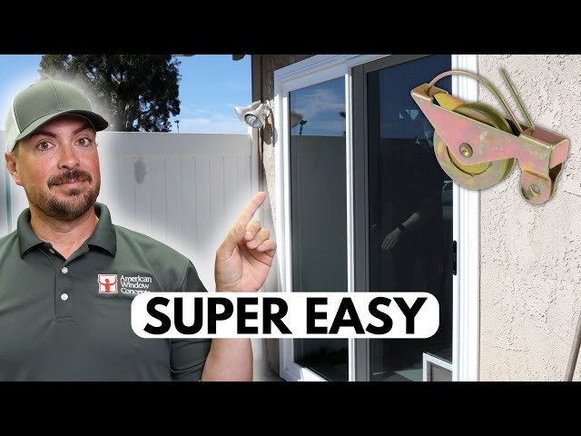 How To Replace Screen Door Rollers