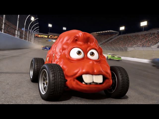 Farm Fresh Race Car | Cars ruined by AI
