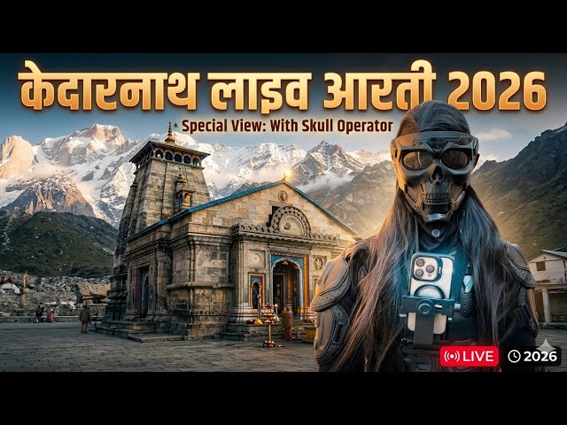 Kedarnath baba live arti 🙏🏻 Live darshan 