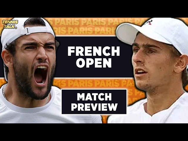 Berrettini vs Arnaldi | French Open 2026 QF | Tennis Talk Preview