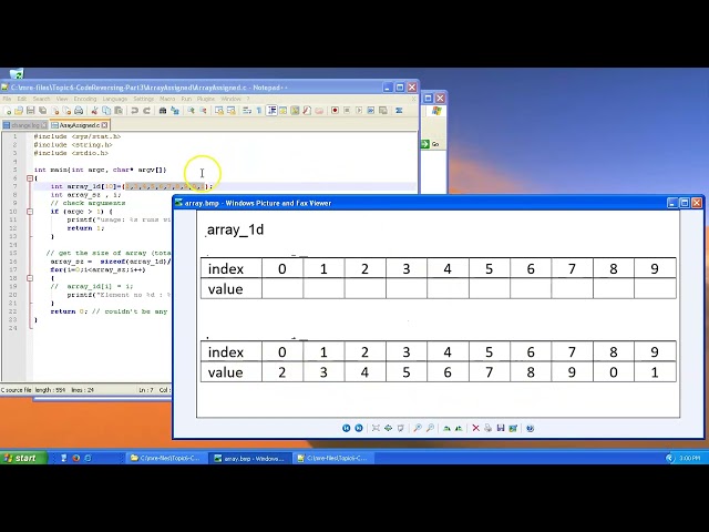Lab8 Part3 01 arrayassigned intro