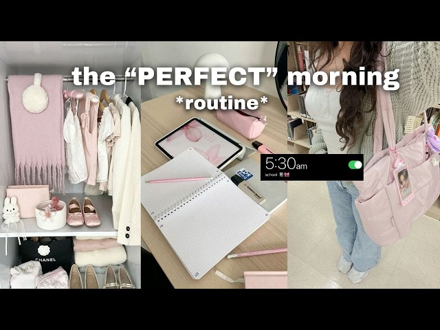 The PERFECT School Morning Routine That will ♡ Motivate You ♡