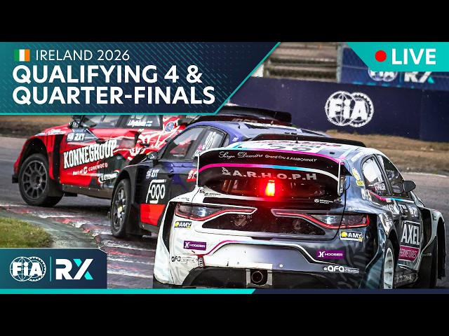🔴 Qualifying 4 & Quarter-Finals LIVE |  PartsForCars Euro RX of Ireland 2026
