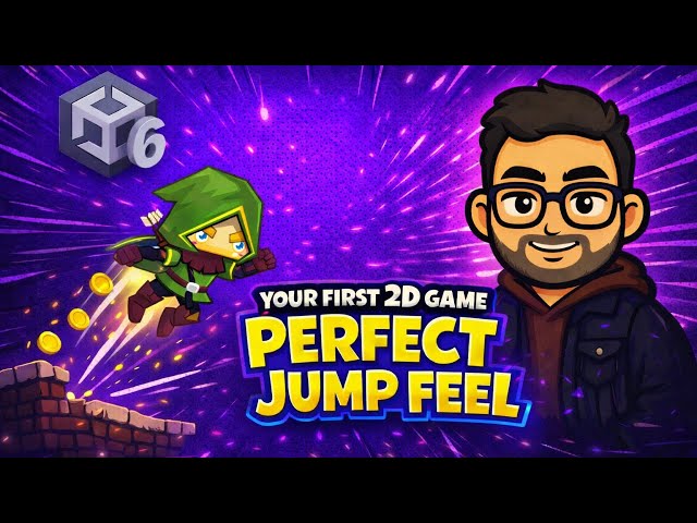 Unity 2D Platformer Jump & Fall System Tutorial | Player Jump Physics (Beginner)