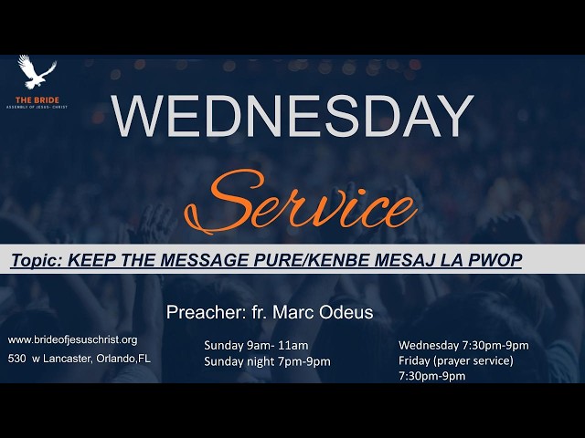 KEEP THE MESSAGE PURE