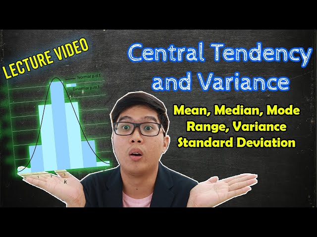 PSYCH ASSESS Lecture | Central Tendency and VARIABILITY | Statistics Refresher | Taglish