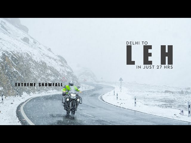 DELHI TO LEH NON STOP IN 27 HRS | TOUGHEST RIDE OF MY LIFE | EP-01 | DELHI-MANALI-LEH | LADAKH 2026
