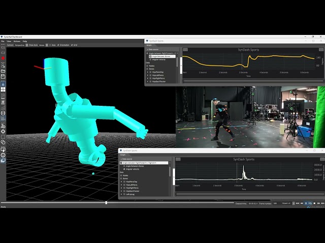 Upper-Body Non-Saturation Stress Test – Split-Screen 3D, Actor PIP & Real-Time Telemetry #Pitcher3D