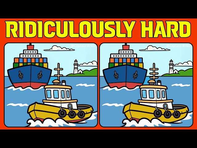 Can You Spot All the Differences Before Time Runs Out? (Hard)