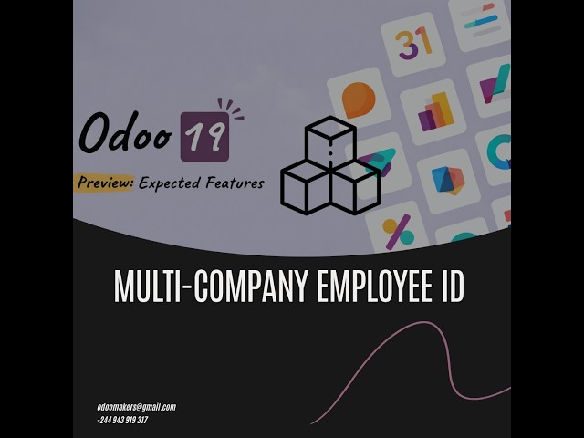 Odoo 19: Custom Employee IDs for Multi-Company Environments | Python + Sequences