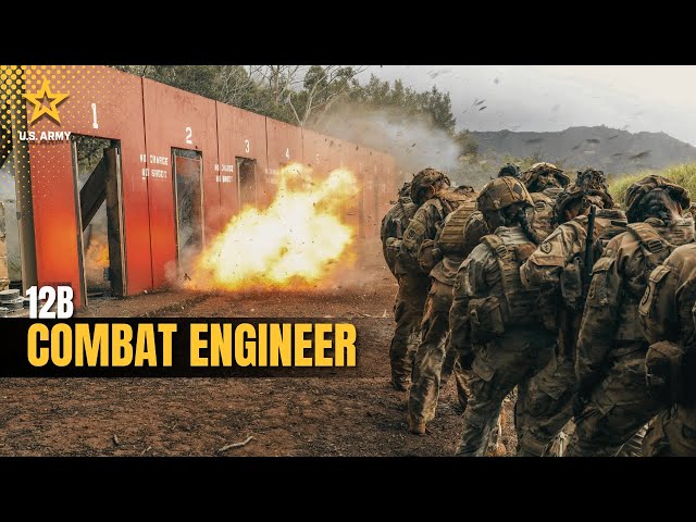 U.S. Army - Combat Engineer - 12B MOS Overview