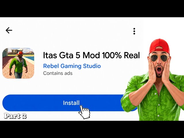 🔥 I Found ITAS GTA 5 MOD 100%  on Play Store?! 😱