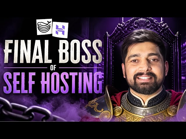 Final boss of self hosting