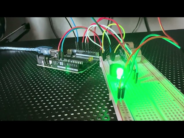 Ultrasonic Sensor and Servo Motor Project 4 Demonstration