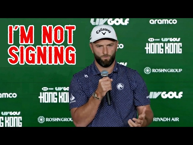 "DP World tour Is EXTORTING US!" 😡 Jon Rahm’s STRAIGHT TALKING!