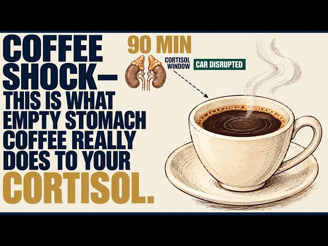 Coffee Shock: This Is What Empty Stomach Coffee REALLY Does To Your Cortisol